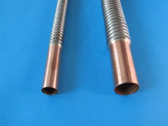 Plumbhose copper ends