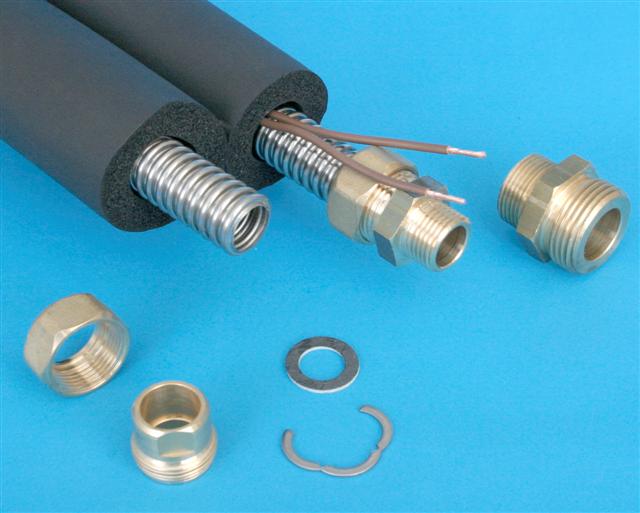 Twin insulated solarhose solar installation hose